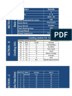 Report Card and Mark Sheet Template