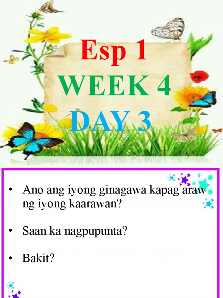 Grade 1 PPT - Q4 - W4 - Day 3 | PDF