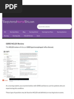 GERD Gastroesophageal Reflux Disease NCLEX Review