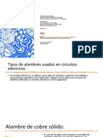 Tipos de Alambres Usados en Circuitos Electricos