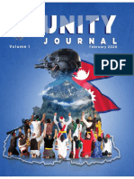 Unity Journal Vol I