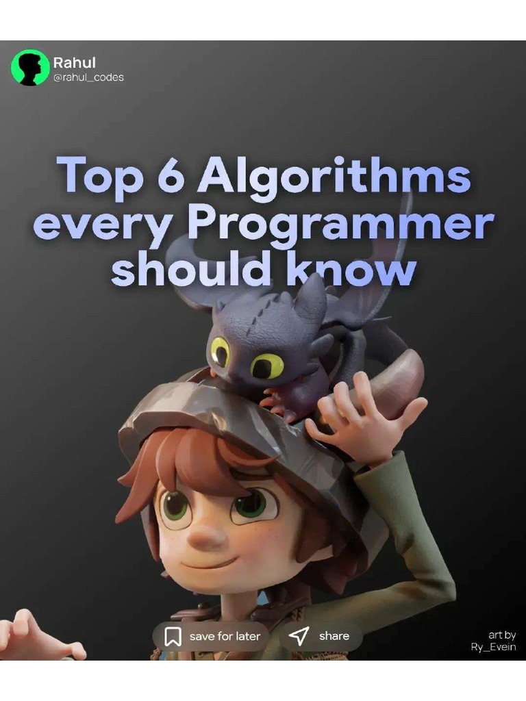 Top 6 Algorithms You Should Know | PDF