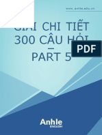 GIẢI CHI TIẾT 300 CÂU HỎI PART 5 PDF