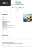 Mundo de Receitas Bimby - Wraps Com Recheio Atum - 2011-01-12