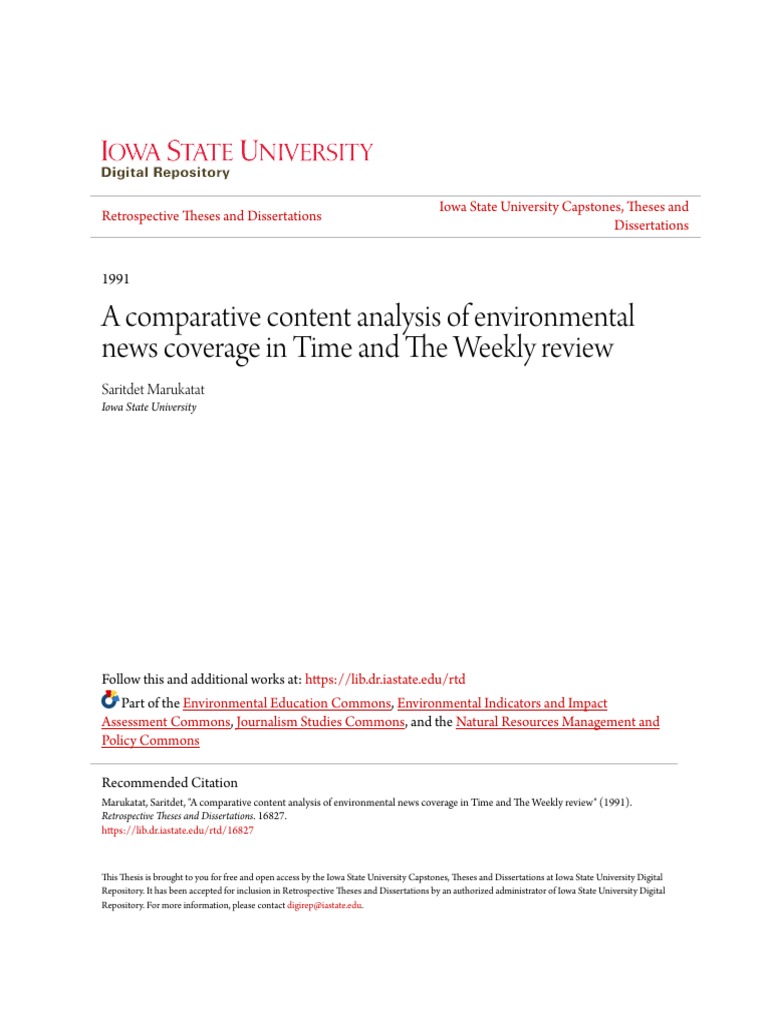 What Is Comparative Content Analysis