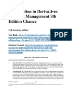 Introduction To Derivatives and Risk Management 9th Edition Chance Solutions Manual Download