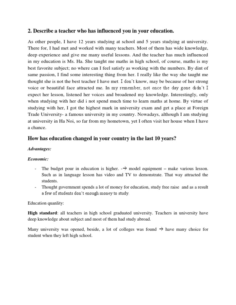 Greatest influence essay image