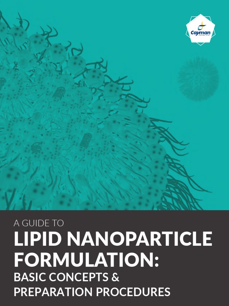 Lipid Nanoparticle Formulation PDF Liposome Lipid