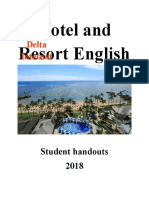 English For Tourism Student Handouts