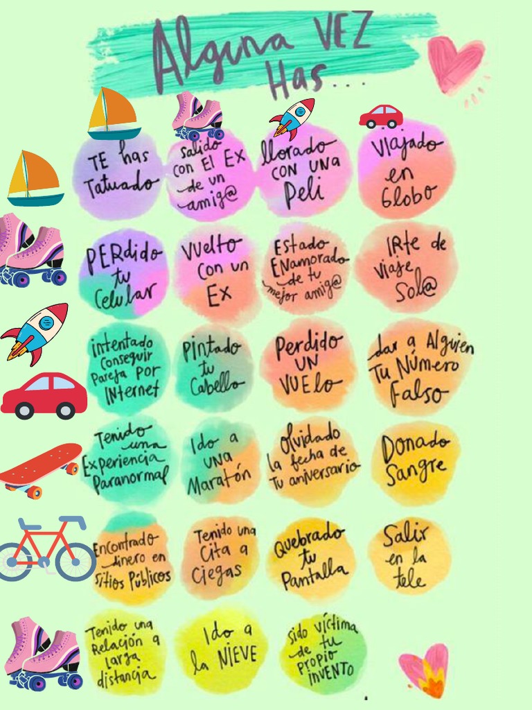 Alguna vez has... pretérito perfecto | PDF