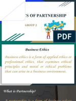 Business Ethics Partnership
