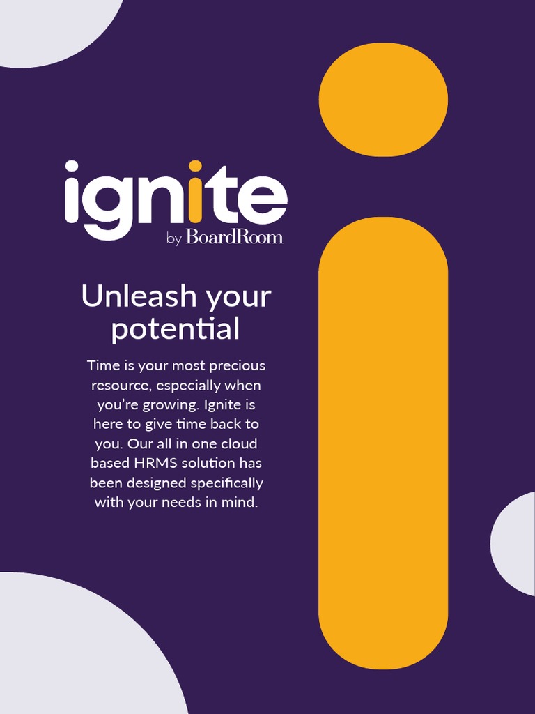 Ignite SaaS Flyer PDF
