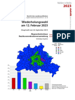 Vorläufiger Bericht Des Landeswahlleiters Für Die Berliner Wiederholungswahlen 2023