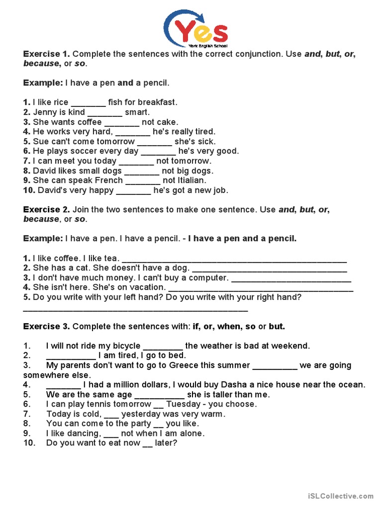 Conjunctions | PDF