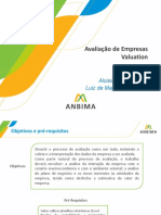 Avaliação de Empresas - Valuation - Aloisio Villeth Lemos