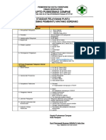 Standar Pelayanan Pustu