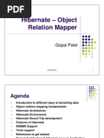 Hibernet Object Relation