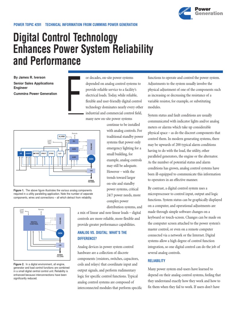 Digital Control Technology | PDF