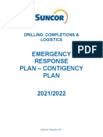  Emergency Response Plan and Spill Contingency Plan.