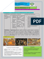 Sesiuón de Aprendizaje #27 CC - SS 3° y 4°