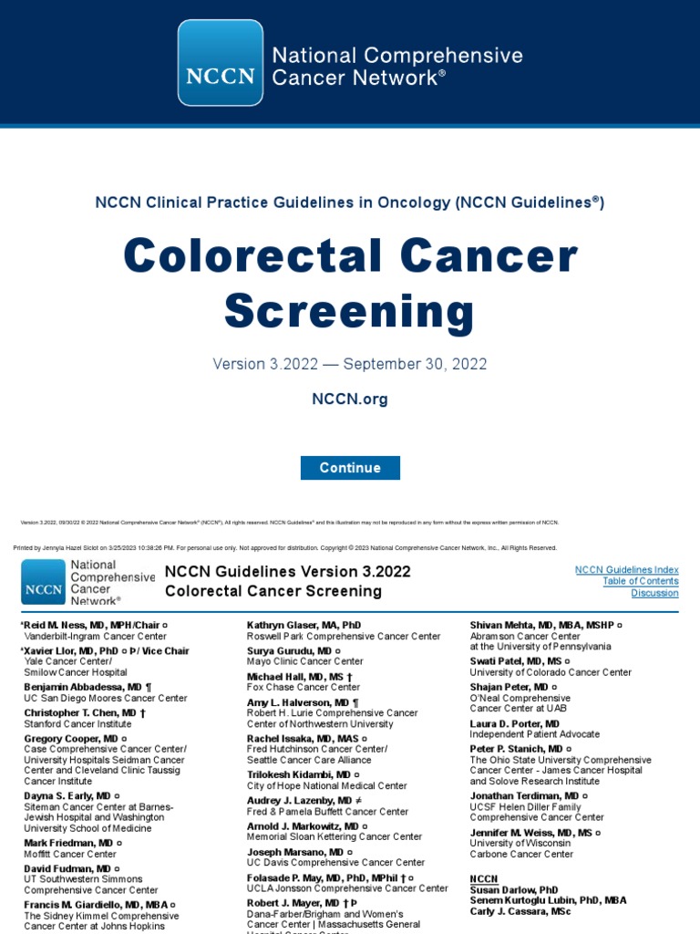 Colorectal Screening PDF