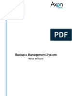 Backup Manager System - Manual de Usuario