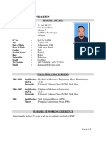 Resume - Shafiq Najib Bin Bahrin - 2023