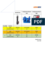 Concept Comparison for Raw Water River Pump