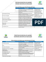 Plano de Ensino (Ciências)