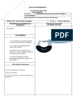 HOJA DE PROCESO Componentes Electronicos Activos