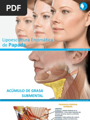 se puede inyectar l carnitina en la papada Lipoescultura Enzimática de Papada | PDF