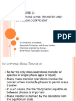 MASS TRANSFER Coefficient and Inter Phase Mass Transfer