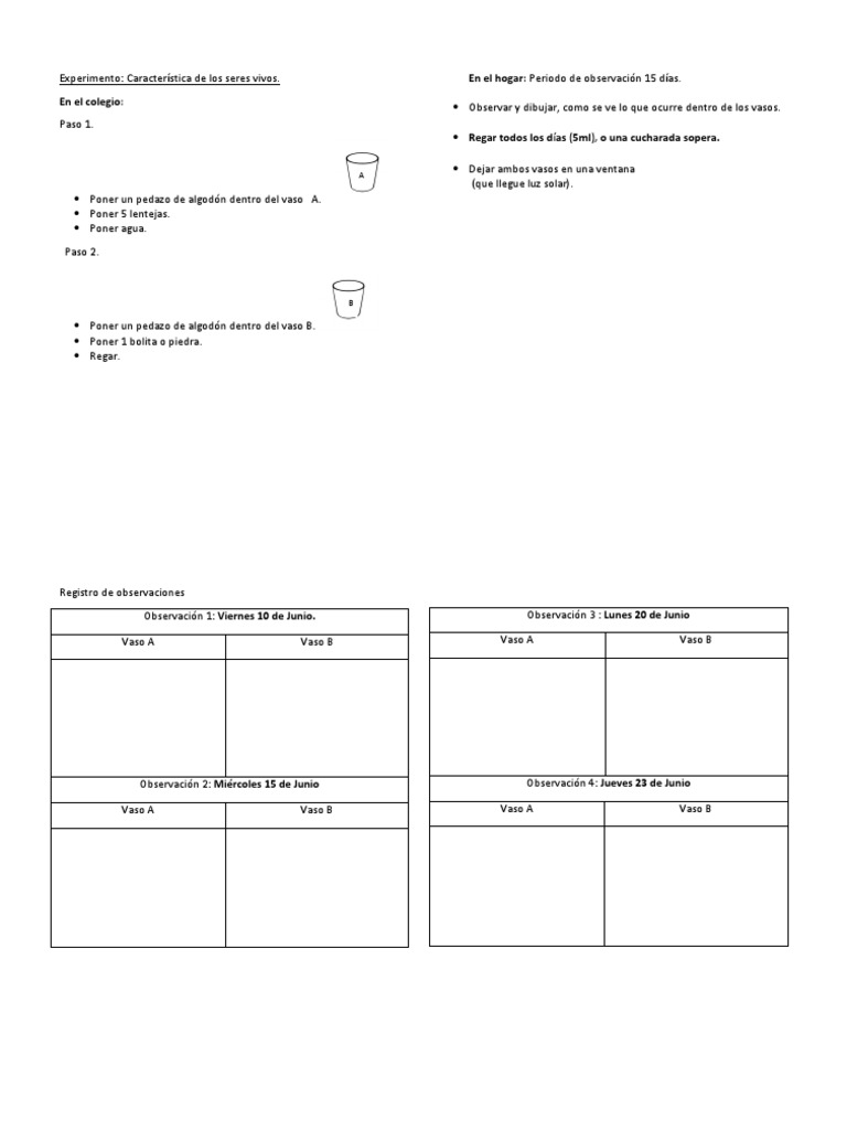Experimento Ciencias Naturales Pdf