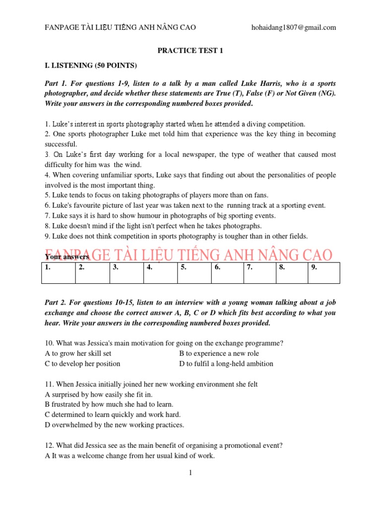 De luyen hoc sinh gioi composed by fanpage tai lieu tieng anh nang