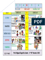 Horario 6 B