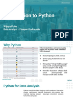 11. Introduction to Python