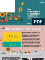 Plan de Patrimonio de Antioquia