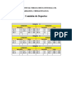 Segunda Jornada de Futbolito