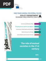 The Role of Mutual Societies in the 21st Century
