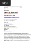 Download kredit macet by Gusti Syarif Auliah Tirtayasa SN66513834 doc pdf