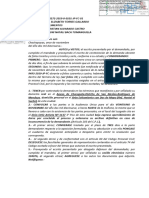 Resolución de Admision de Contestación