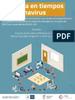 DOCENCIA en TIEMPOS de CORONAVIRUS - Equipo de Investigación Transmedia Córdoba - Mutual Conexión FCC UNC - 2020