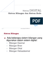 Sistem Bilangan & Sistem Kode (2011)