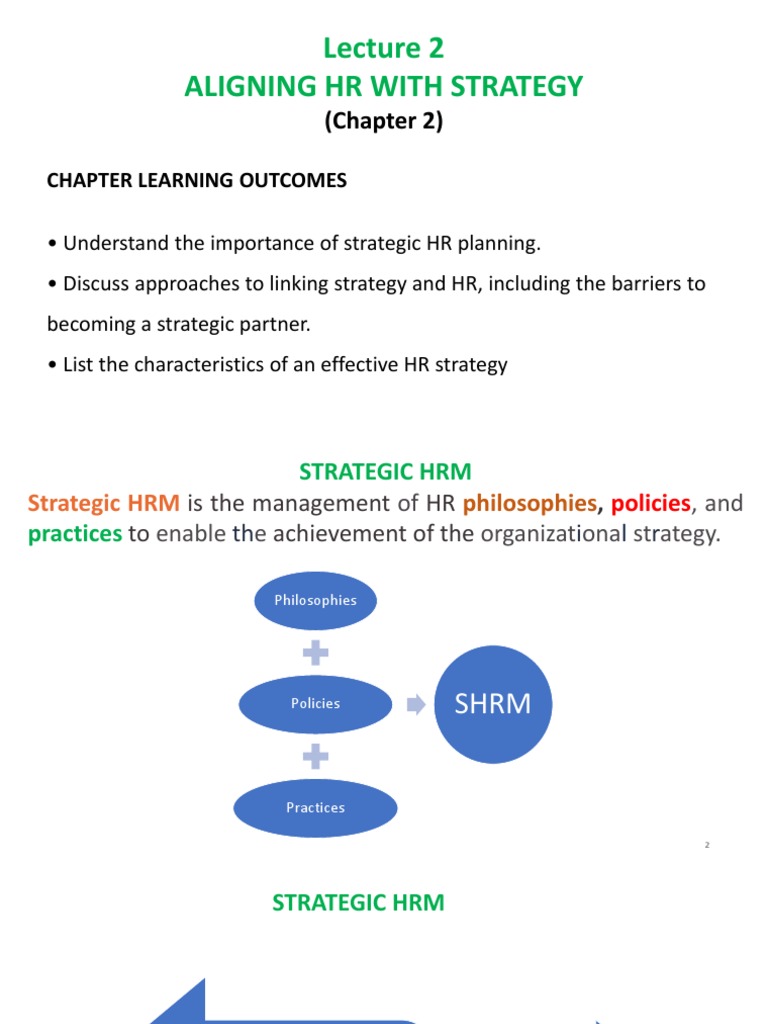 Aligning HR with Business Strategy | PDF | Human Resource Management ...