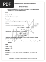 AJK Board 10th Class Solved Numericals of Physics Chapter 13, Ilmkidunya