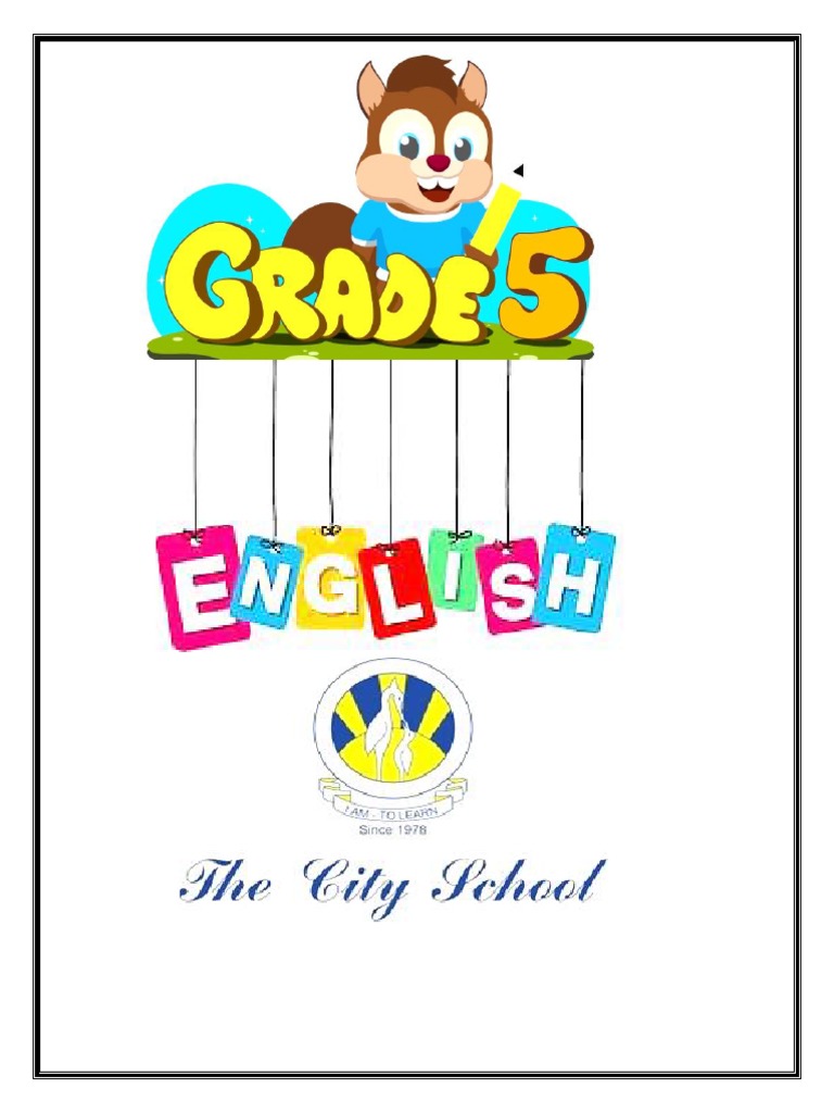 Grade 4 English Summer Homework PDF Camera Narrative