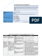 Ficha Técnica y Matriz Expresarte