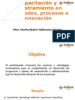 En Actividades, Procesos e Innovación: Mtra. Martha Beatríz Valderrama Sánchez