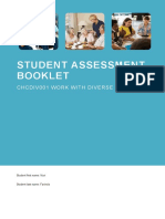 CHCDIV001 - Student Assessment Booklet ECEC.v2.0