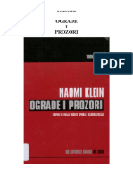 Naomi Klein - Ograde i Prozori